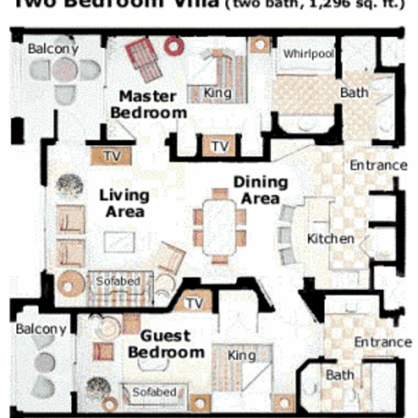 Marriott S Grande Vista 2 Bedroom Timeshare Resale